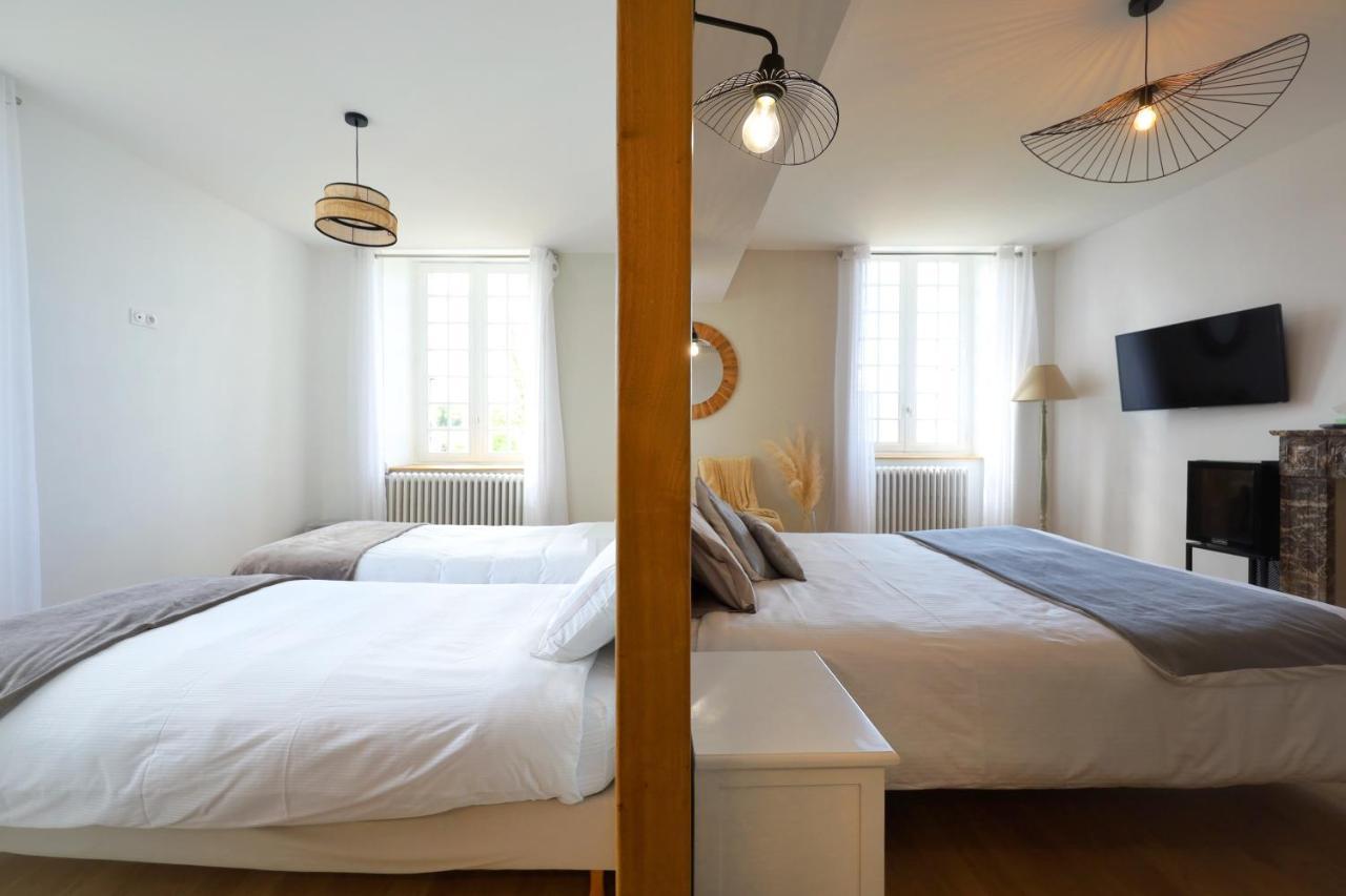 Bed and Breakfast Le Bas Chitray Ménil Exteriér fotografie