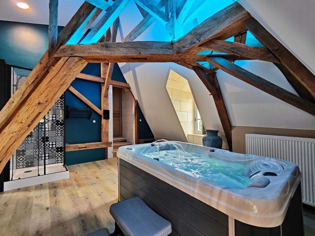 Bed and Breakfast Le Bas Chitray Ménil Exteriér fotografie