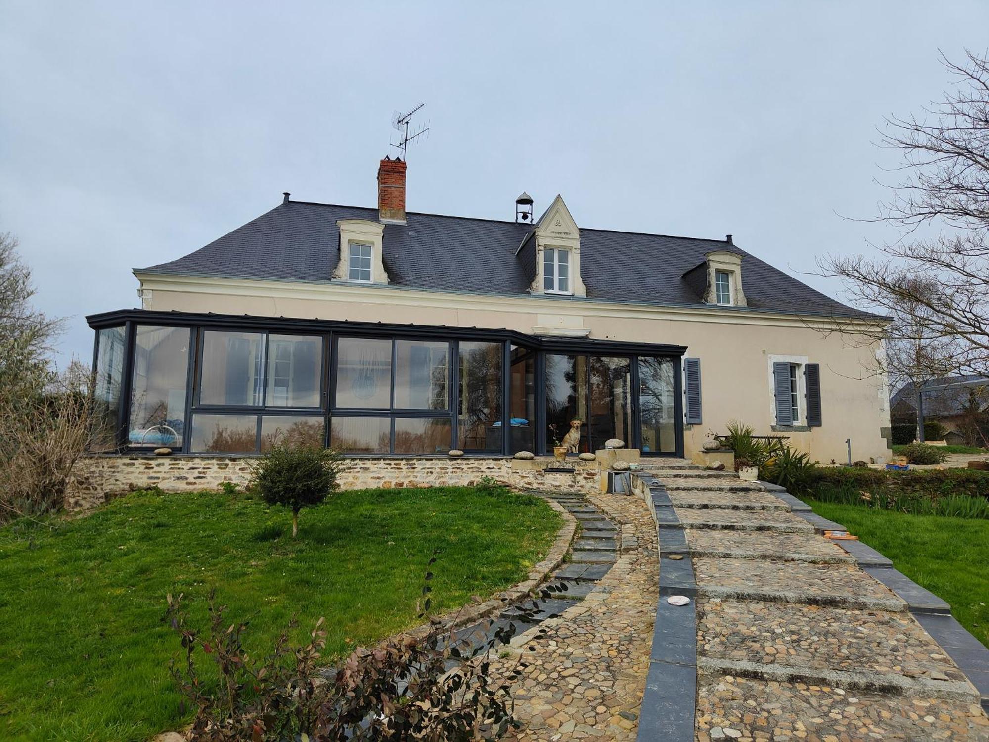 Bed and Breakfast Le Bas Chitray Ménil Exteriér fotografie