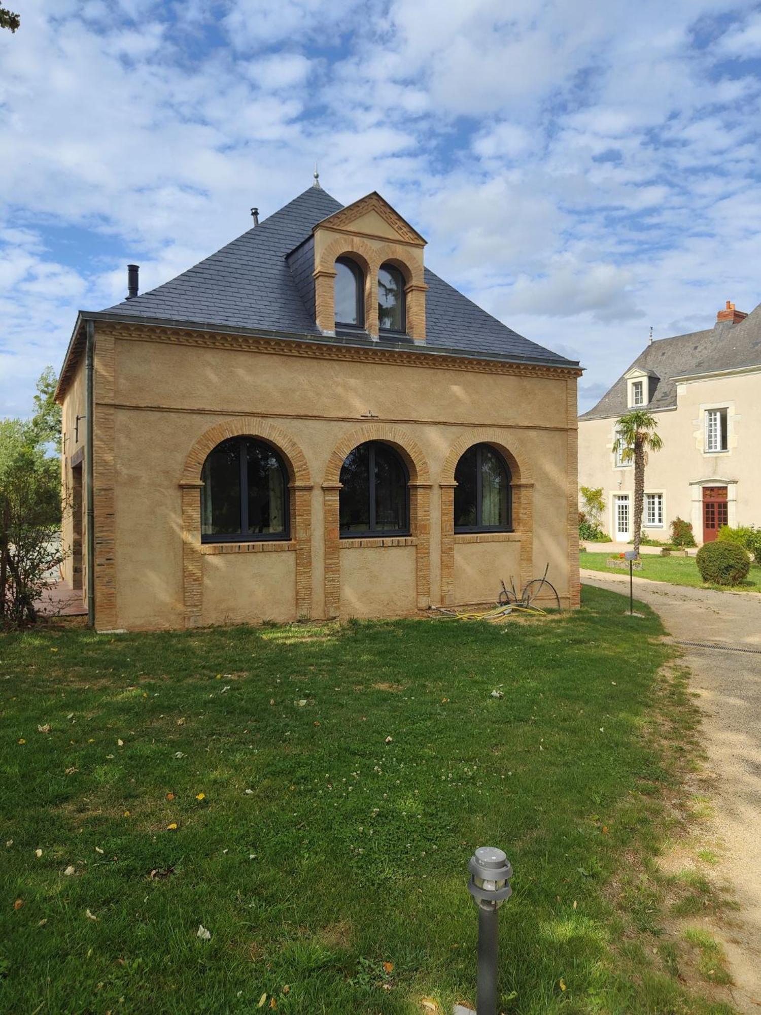 Bed and Breakfast Le Bas Chitray Ménil Exteriér fotografie
